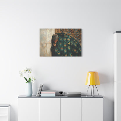 Veil of Eldritch Plumes Canvas Print