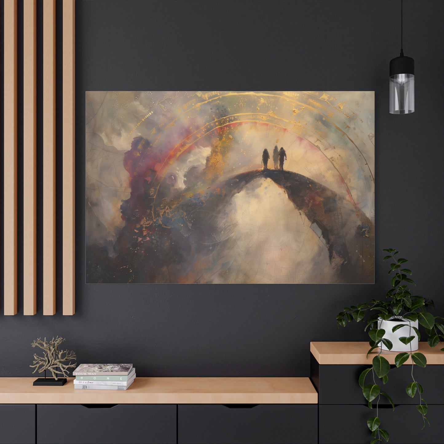 Two Beyond Veil Canvas Print