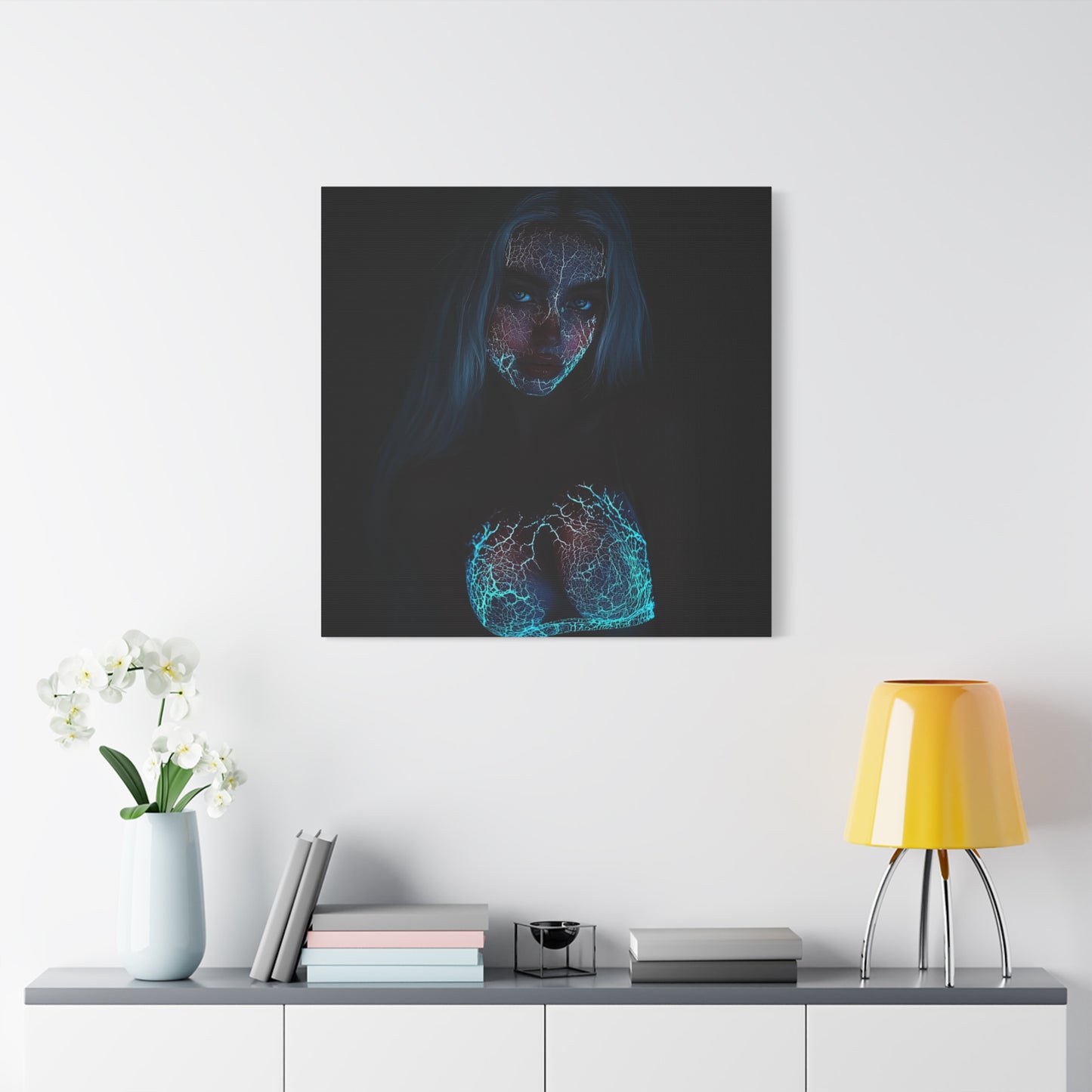 Veins of the Abyss Canvas Print