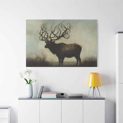 Stag of Yore Canvas Print