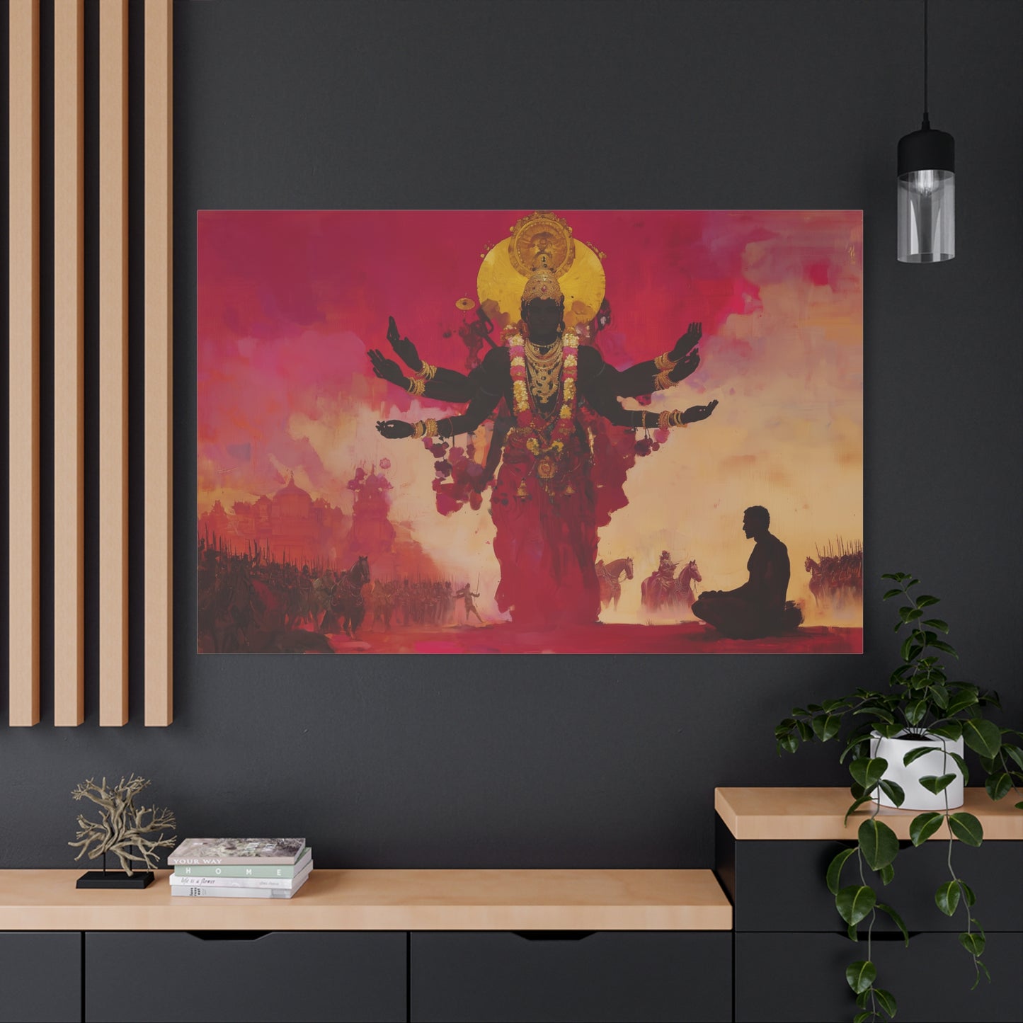 Gods and Men Canvas Print