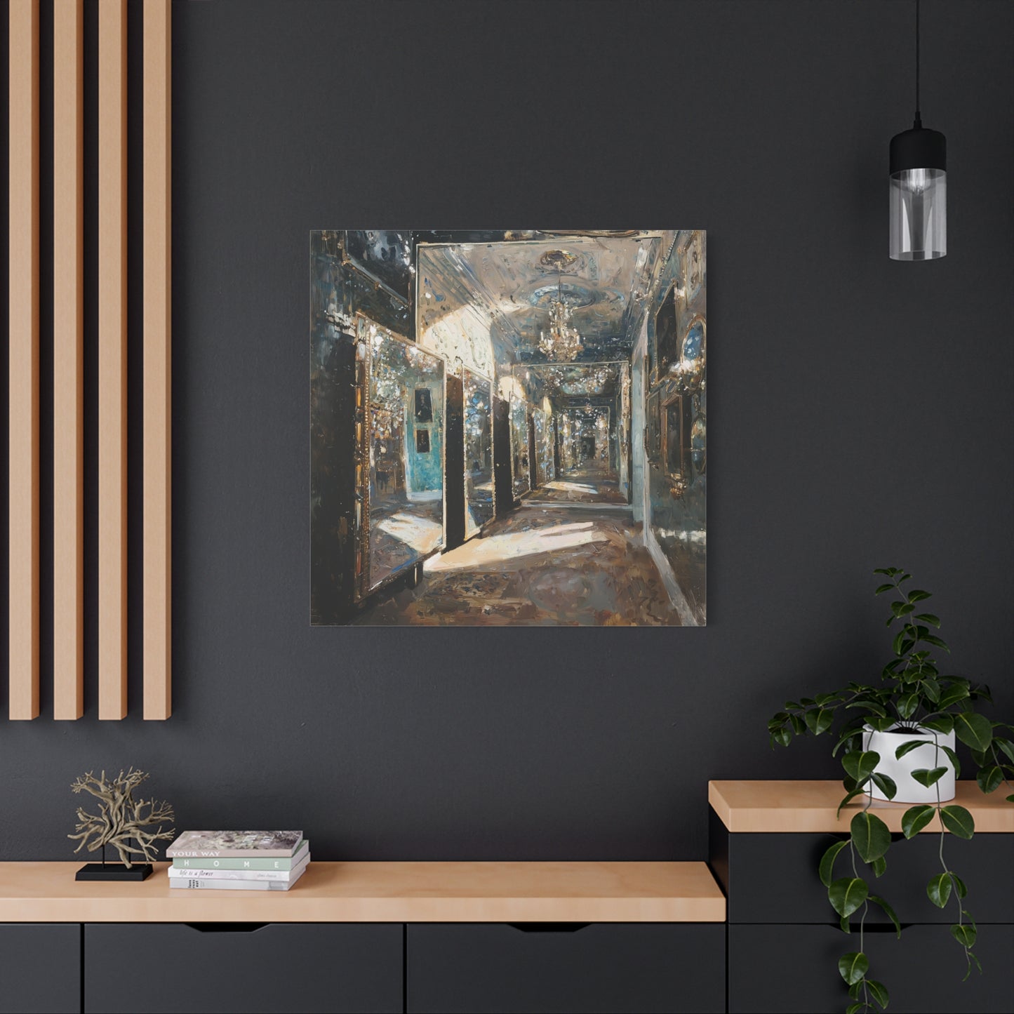 Light in the Hall Canvas Print