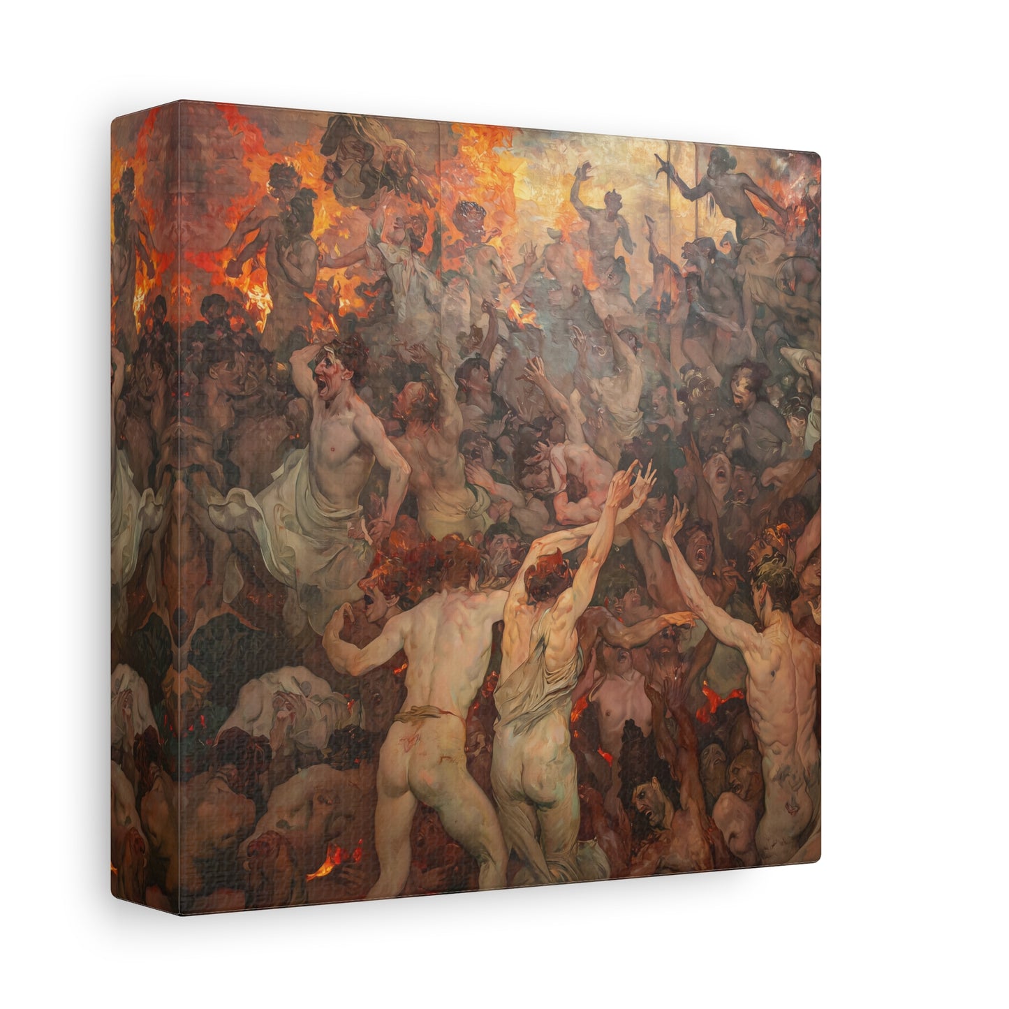 Dance of Chaos Canvas Print