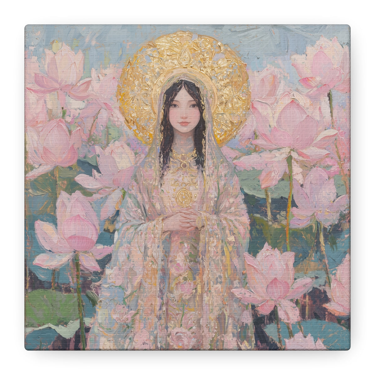 The Eldritch Bloom Canvas Print