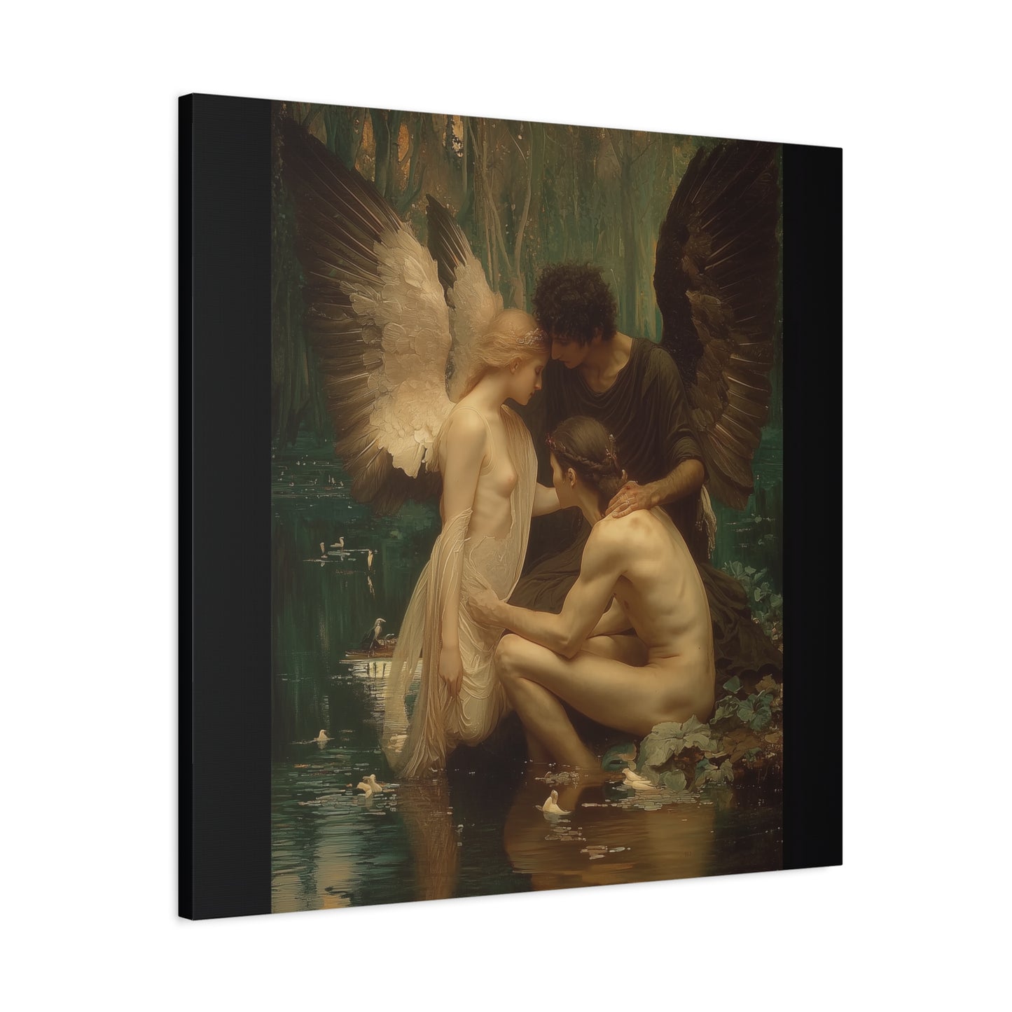 Whispering Shadows Canvas Print