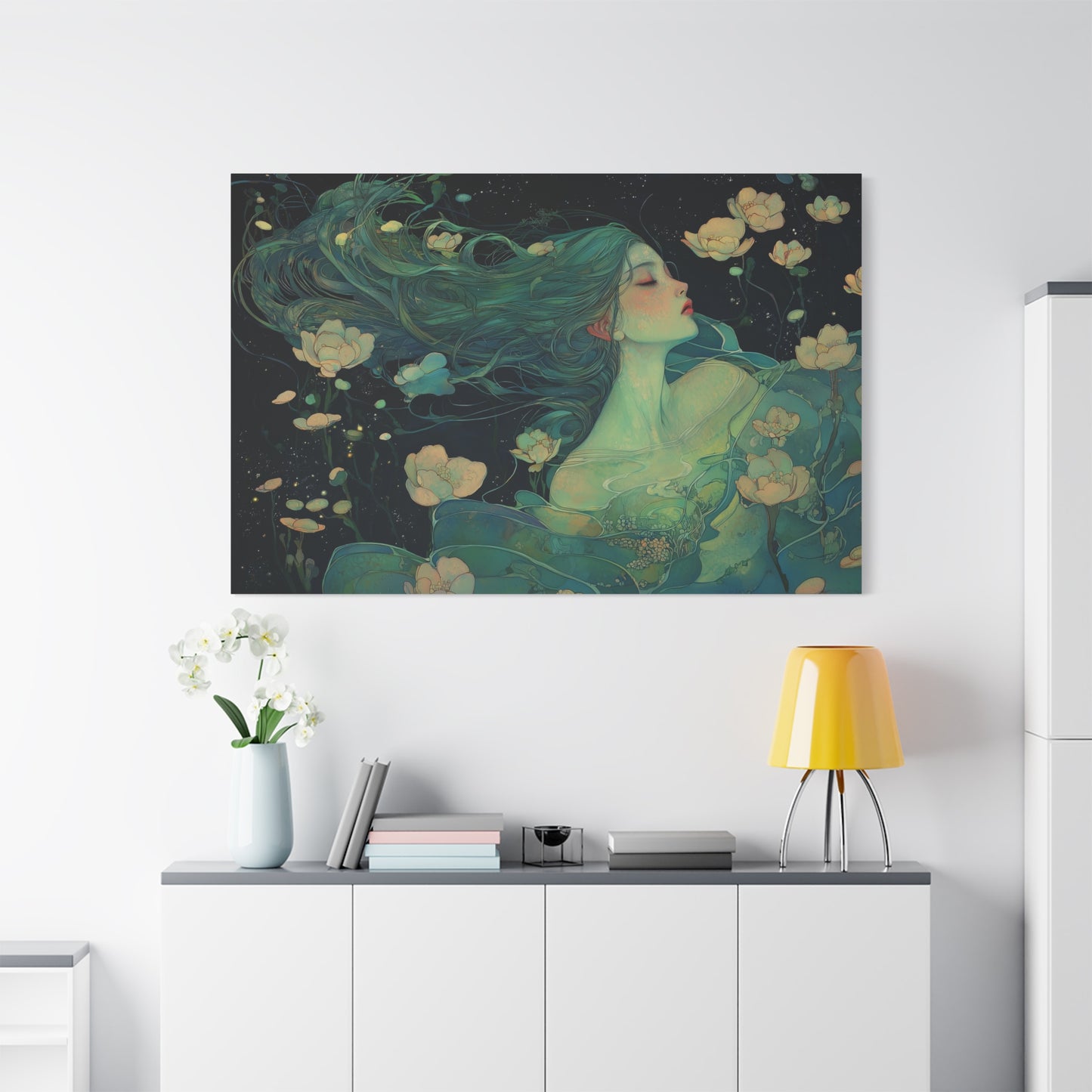 Petals of Thought Canvas Print