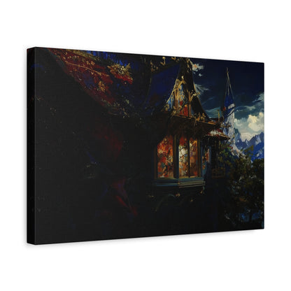 The Gilded Lament Canvas Print