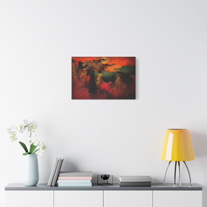 Shroud of Dusk Canvas Print