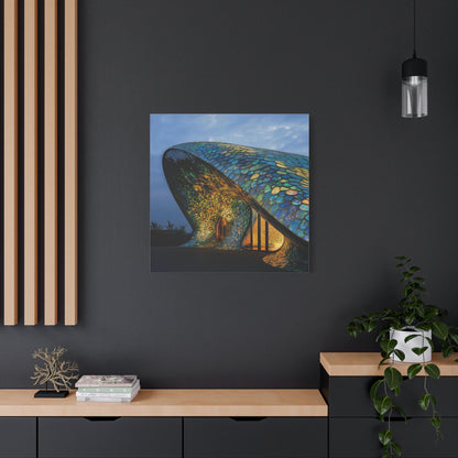 The Scaled Dome Canvas Print