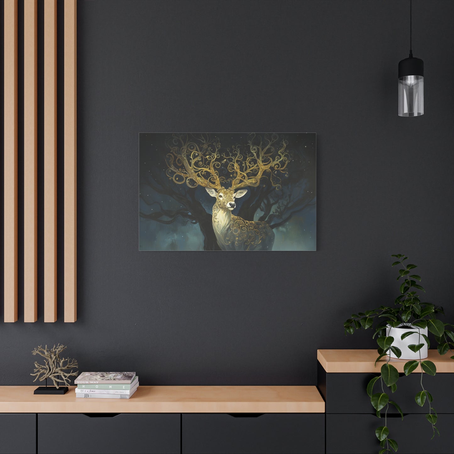 Golden Silence Canvas Print