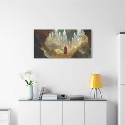 Crystal Steps Canvas Print