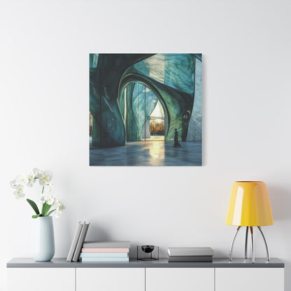 Through the Arch Canvas Print