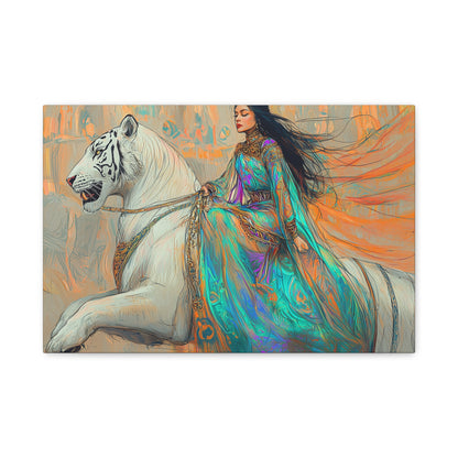 Fierce Journey Canvas Print