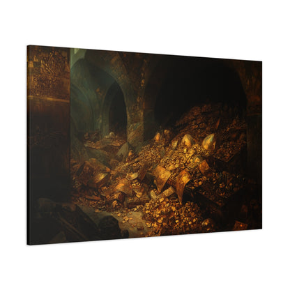 Gilded Dreams Canvas Print