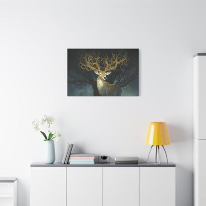 Golden Silence Canvas Print