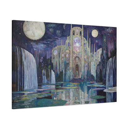 Eldritch Citadel Canvas Print