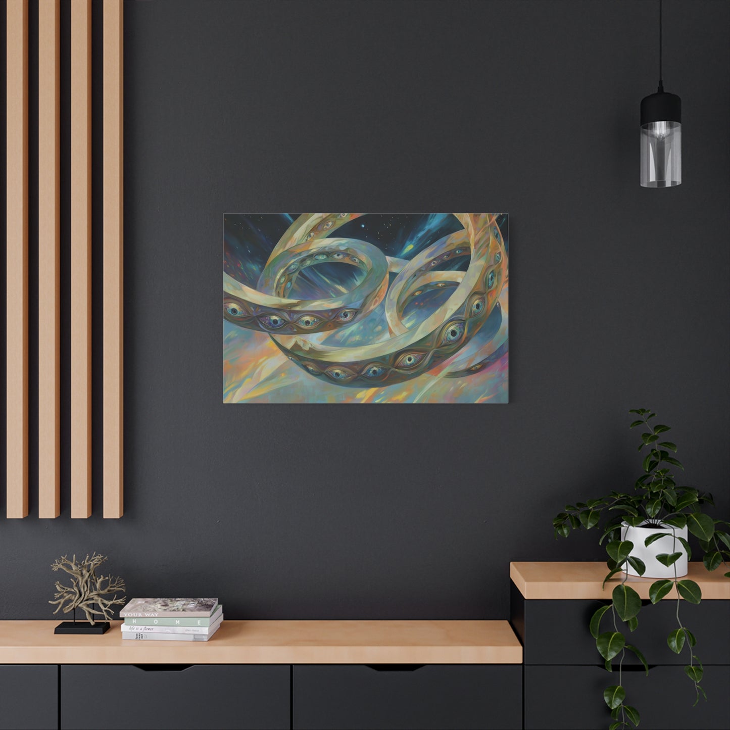 The Dreaming Spiral Canvas Print