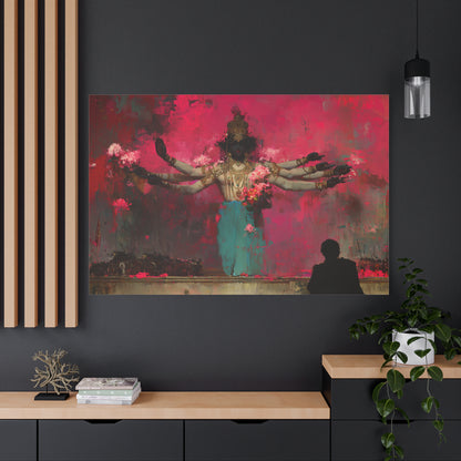 Eldritch Blooming Canvas Print