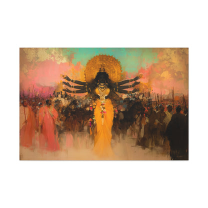 Queen of the Ancient Realm Canvas Print