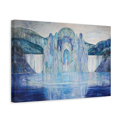 Eldritch Cascade Canvas Print