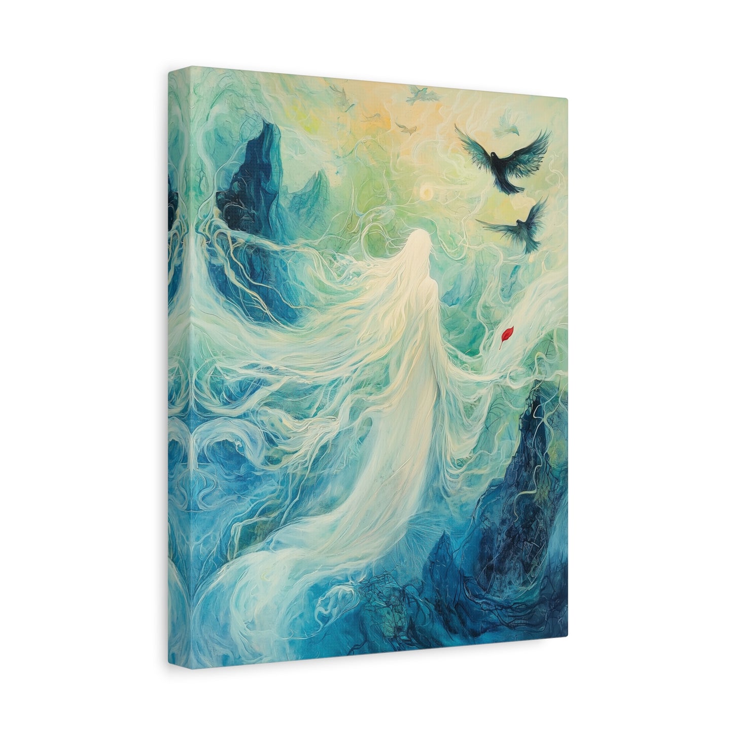 The Whispering Veil Canvas Print