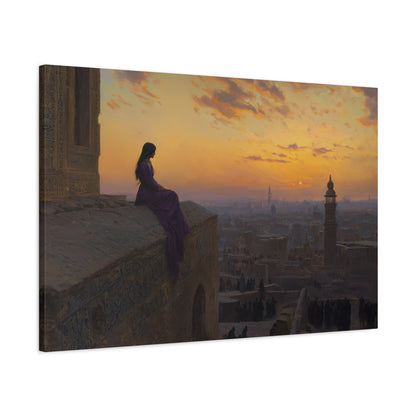 Silent Solitude Canvas Print