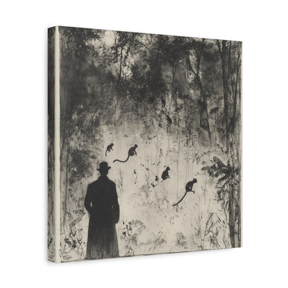 Forest's Silent Dance Canvas Print