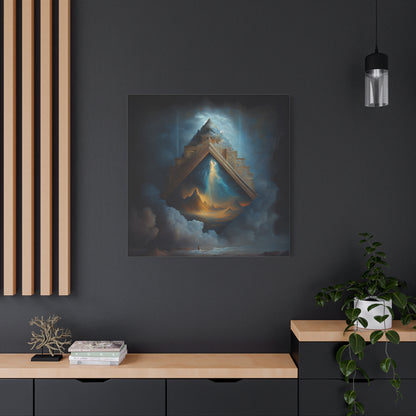 Mountain's Heart Canvas Print