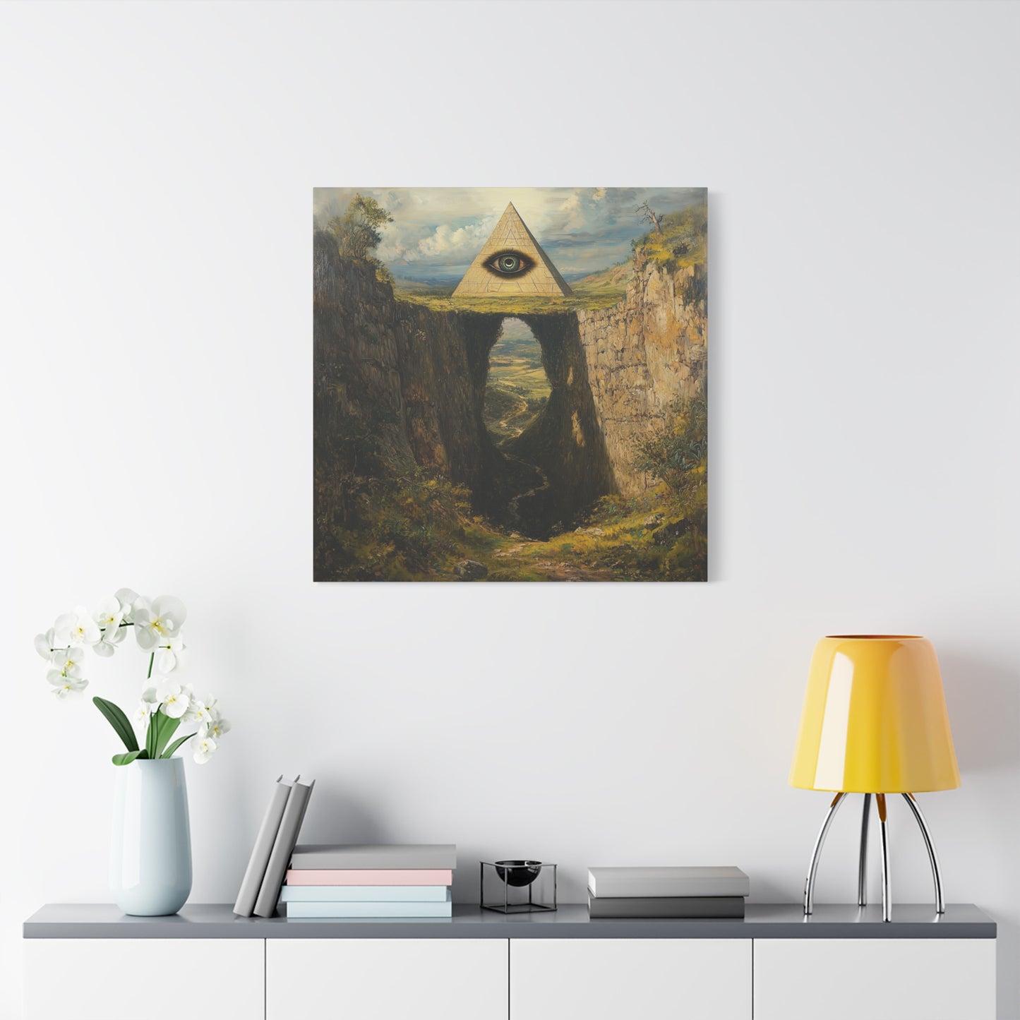 The Ancient Watcher Canvas Print