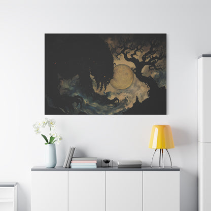 Shadow's Lament Canvas Print