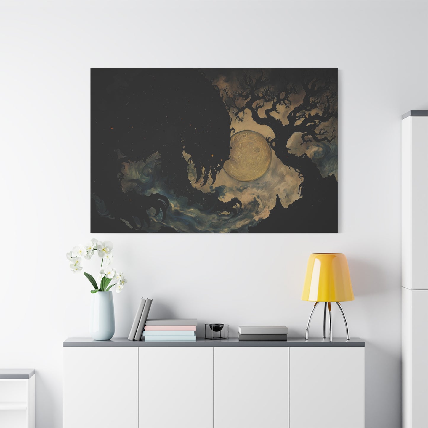 Silent Moon Canvas Print