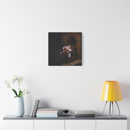 The Silent Lattice Canvas Print