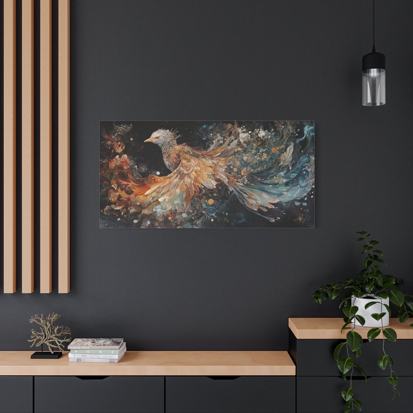 Feathered Visions Canvas Print