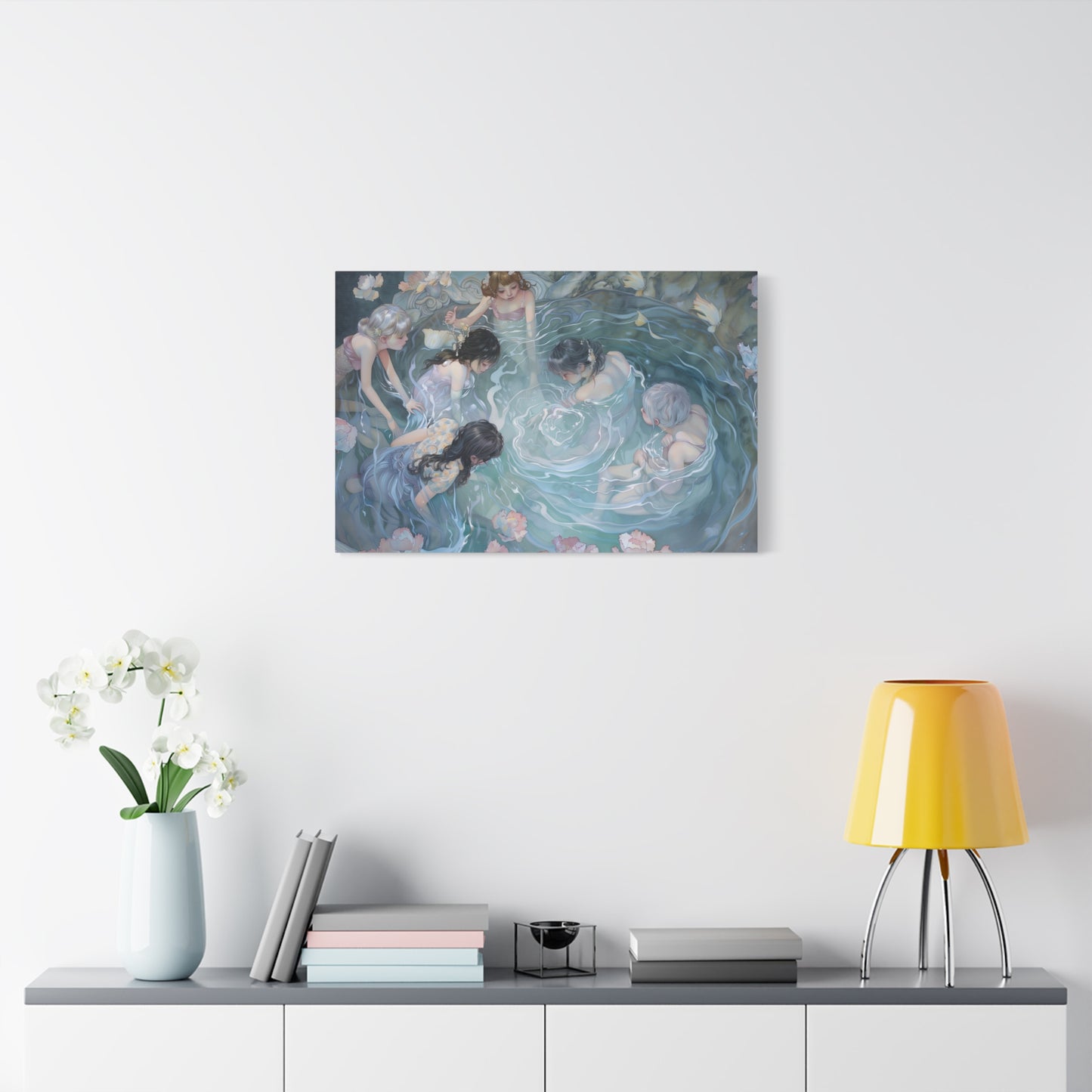 Quiet Pool Canvas Print