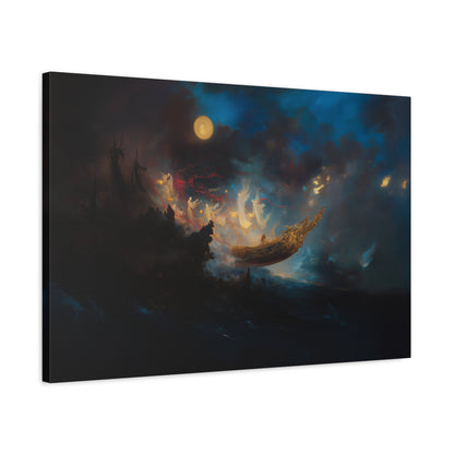 Eldritch Voyage Canvas Print