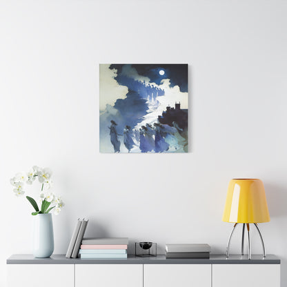 Midnight Procession Canvas Print