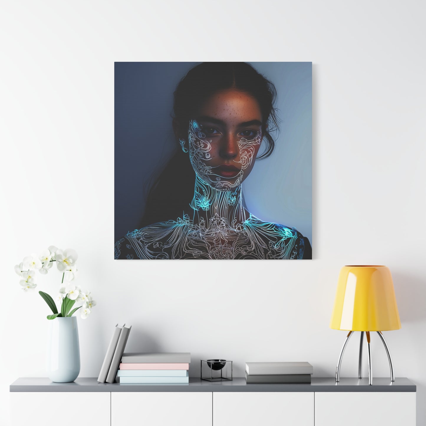 Maiden of the Cosmos Canvas Print