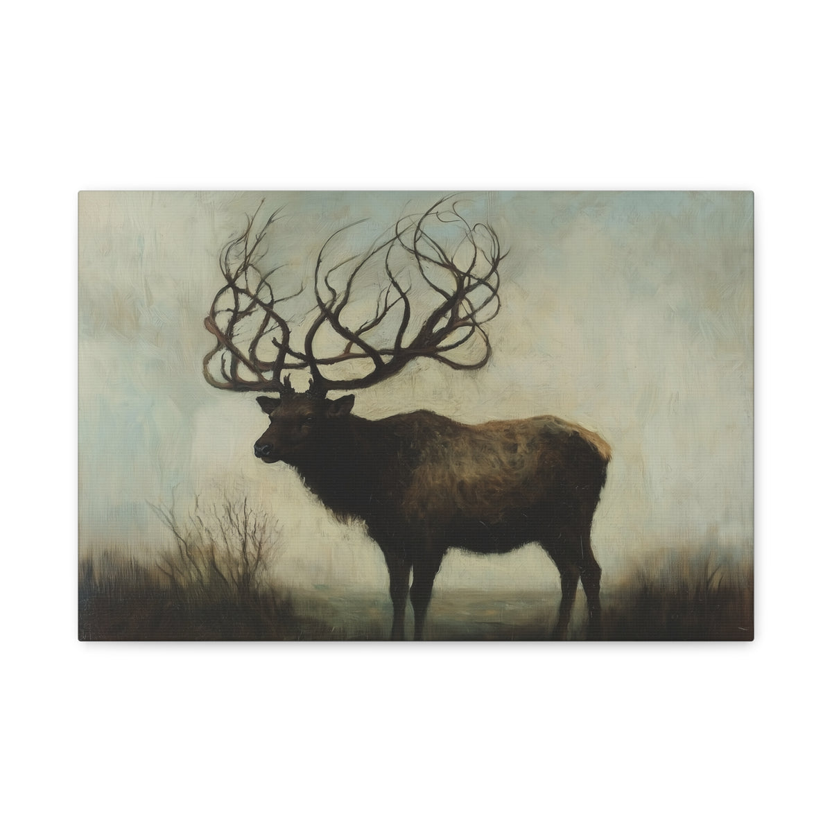 Stag of Yore Canvas Print