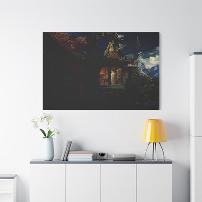 The Gilded Lament Canvas Print