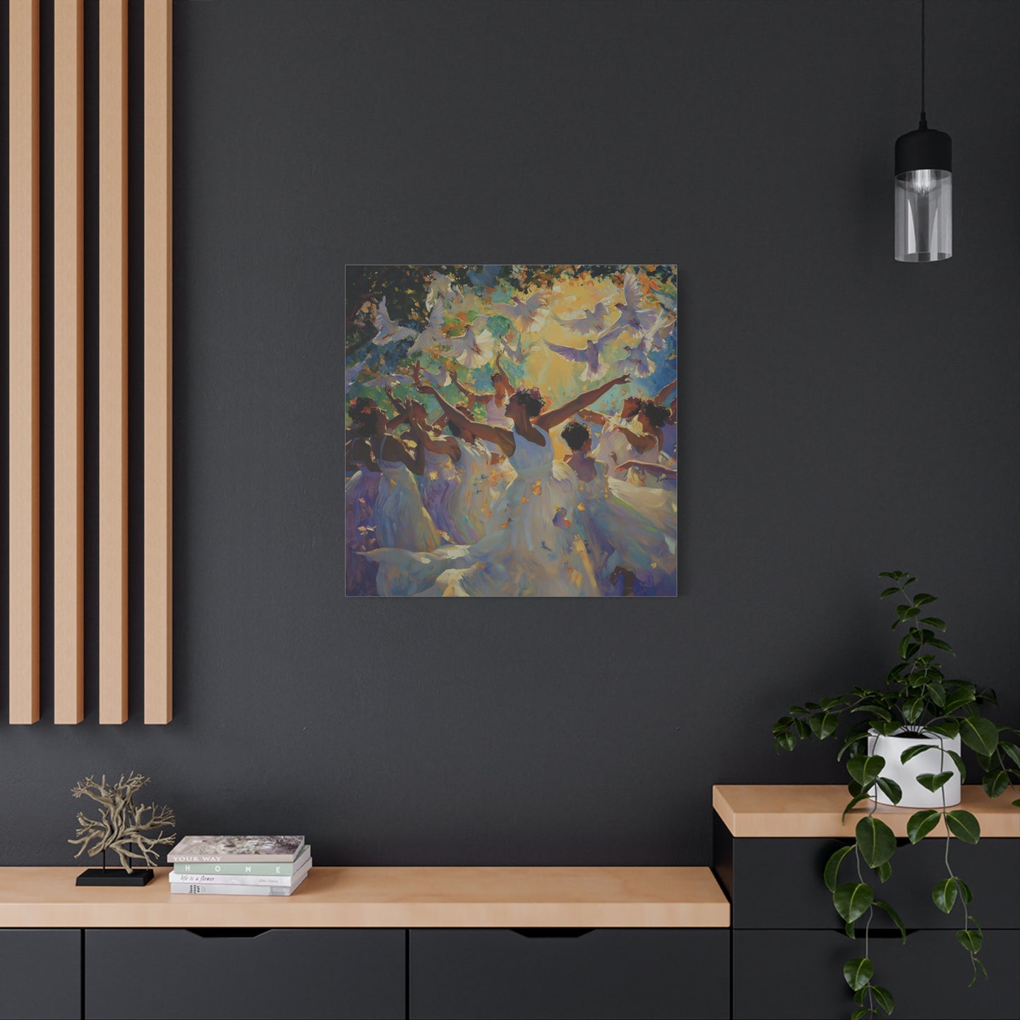 The Dance of Dreams Canvas Print