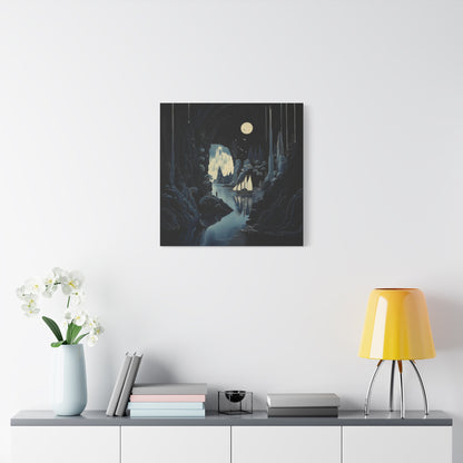 Night's Veil Canvas Print