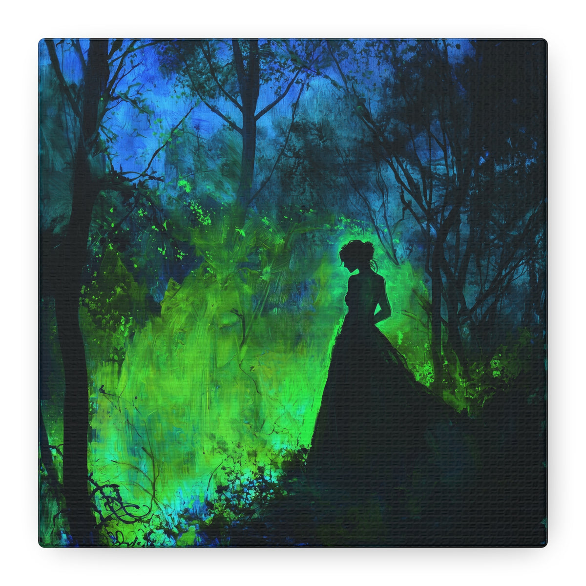 Shadow's Glow Canvas Print