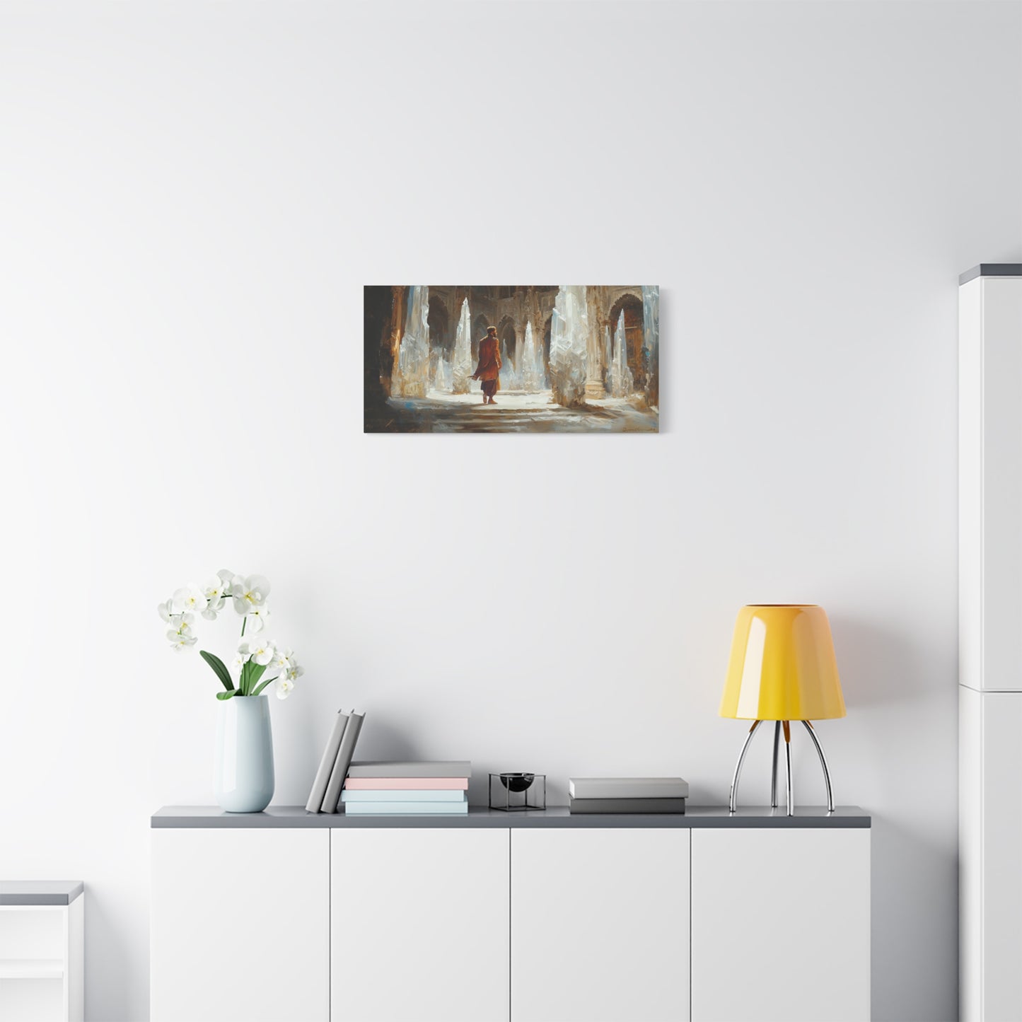 Hall of Light Canvas Print