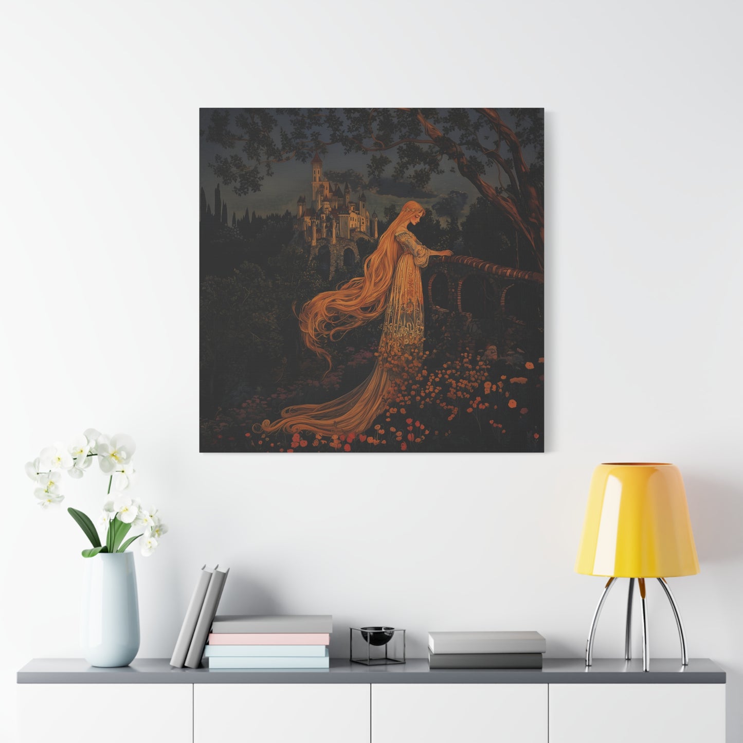 Moonlit Reverie Canvas Print