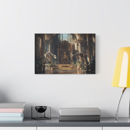 Eldritch Throne Canvas Print