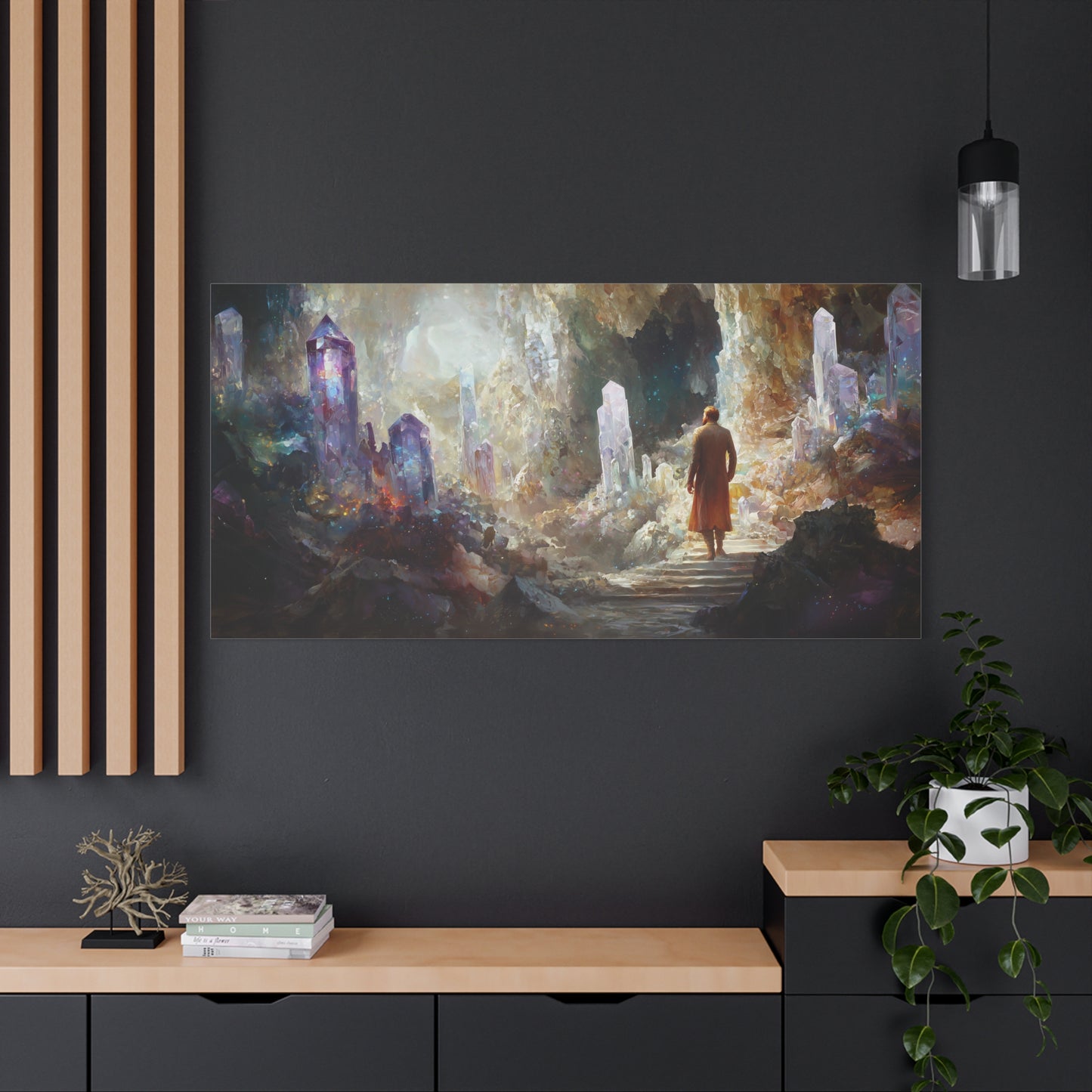 Crystals of Dream Canvas Print