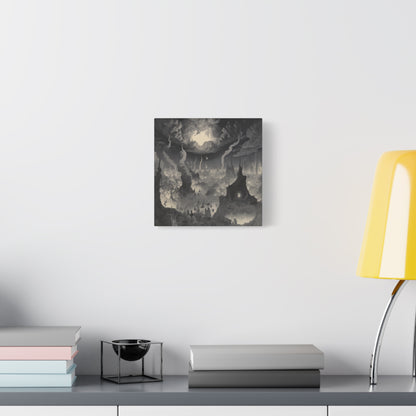 Where Night Dwells Canvas Print