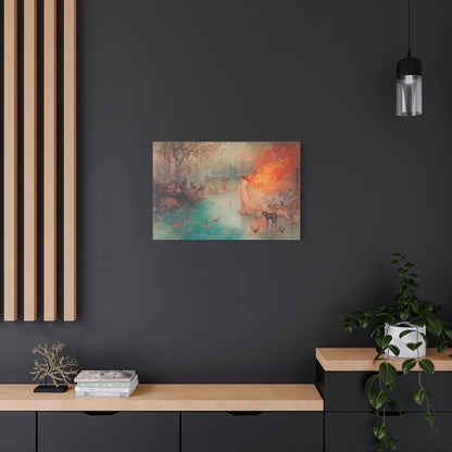 The Dreaming Forest Canvas Print