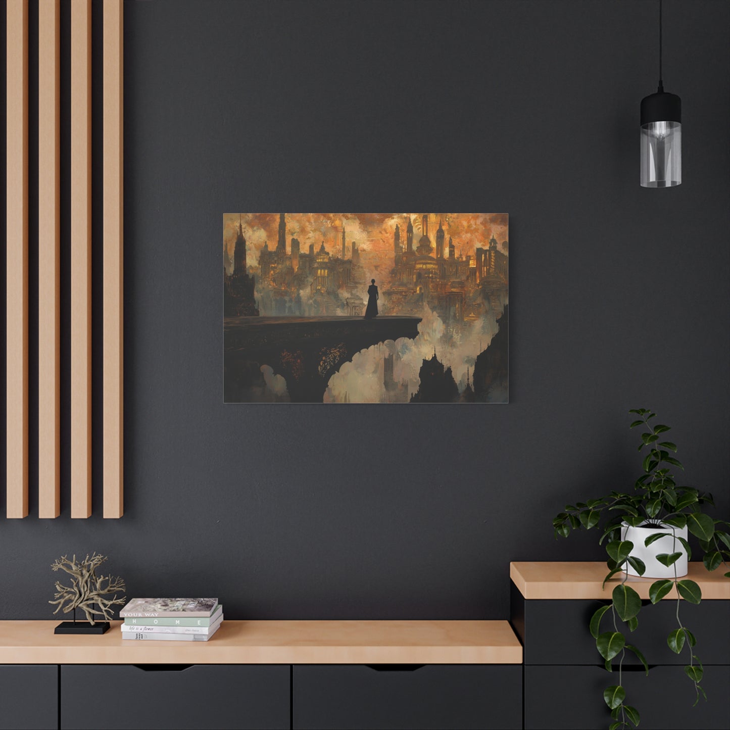 Whispered Citadel Canvas Print