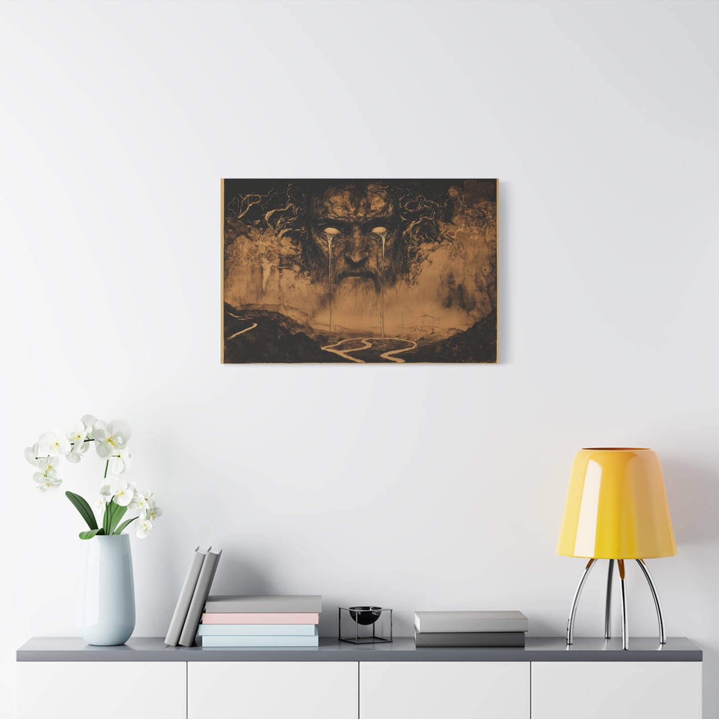 Rivers of Sorrow Canvas Print